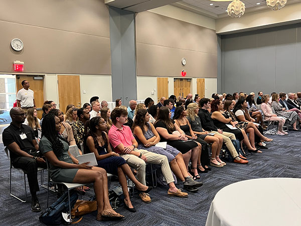 audience at a conference