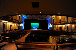 View from left side Mezzanine