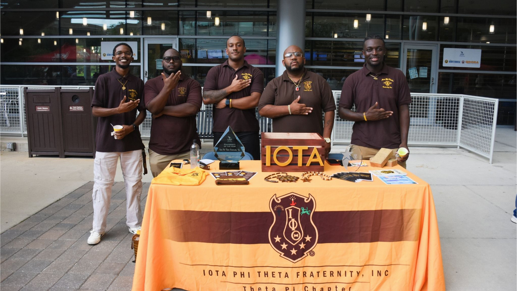 Iota Phi Theta Tabling at Meet and Greek 2024