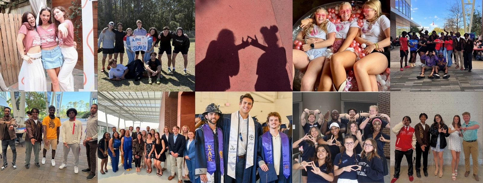 Collage of OFSL Students From the Four Councils
