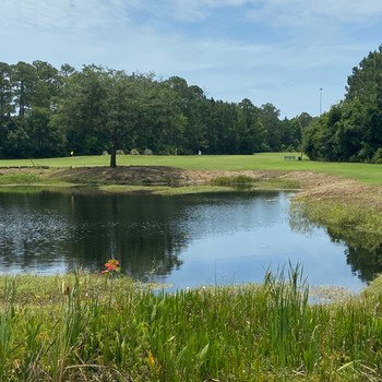 lake on the UNF golf course