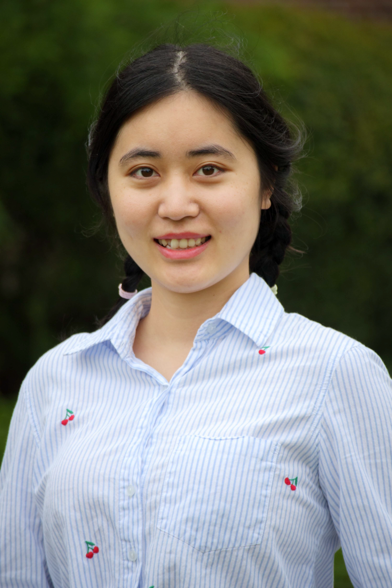 Photo of graduate student of the month Yining Pan