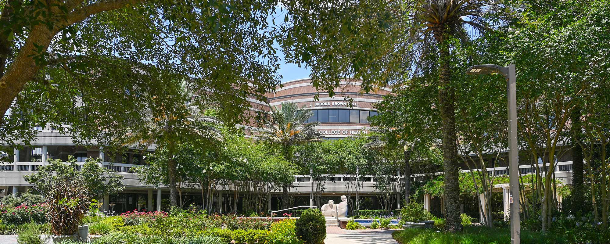 brooks college of health exterior