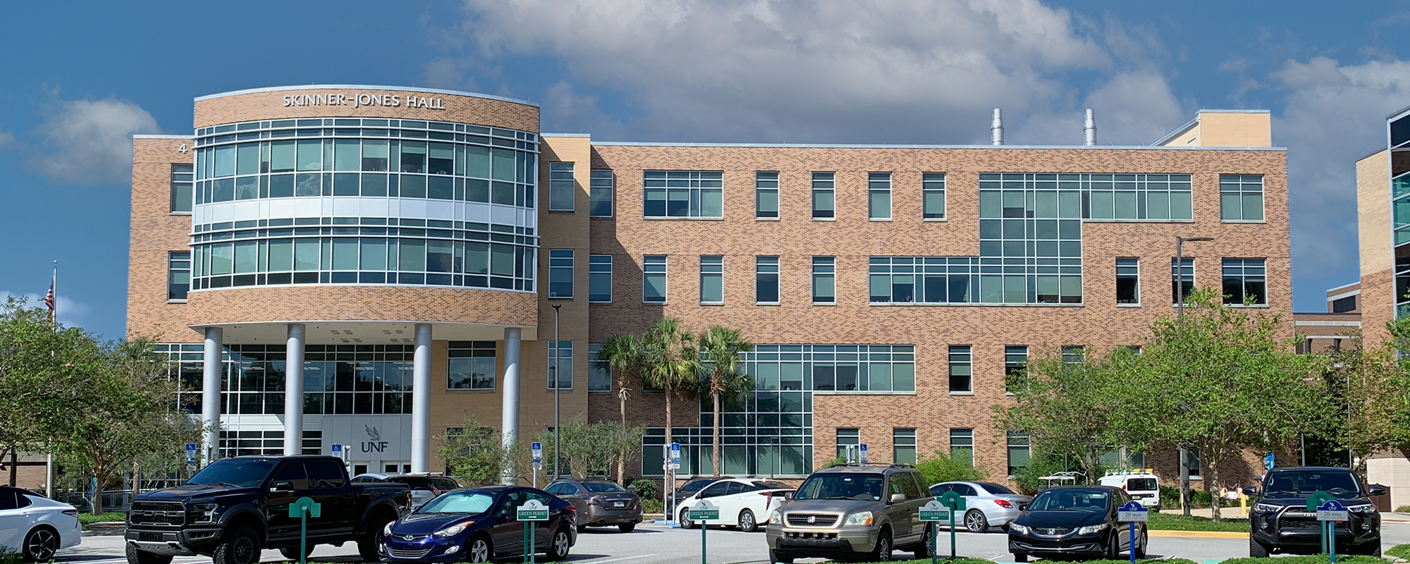 outside of skinner-jones hall