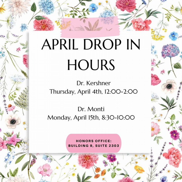 April Drop-in Hours
