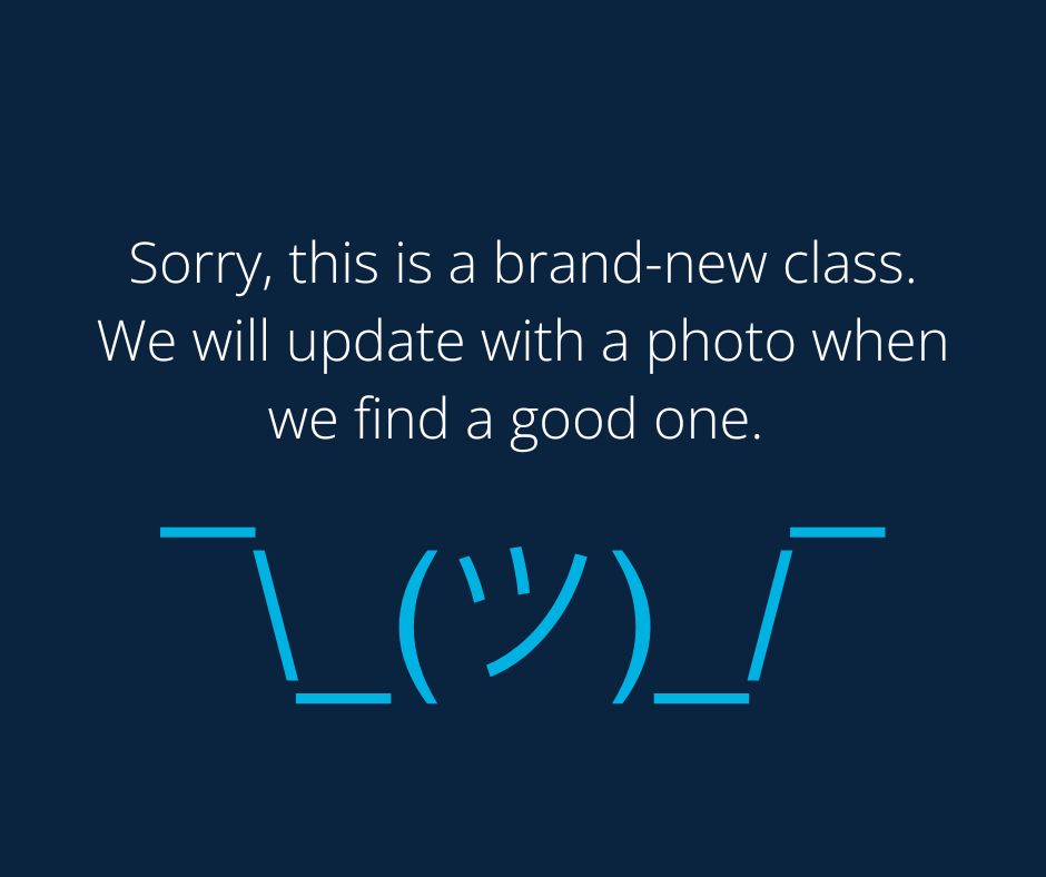 Sorry. This is a new class, so we do not have any photos to share yet. 