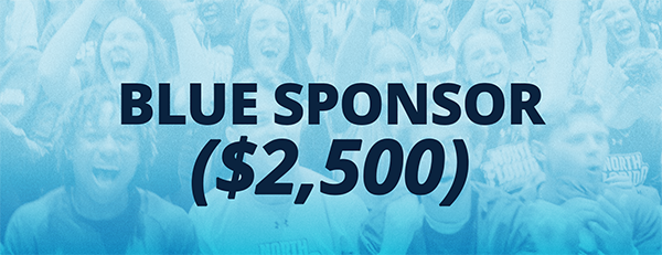 Blue Sponsor for $2,500