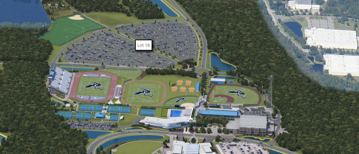 Rendering of lot 18 at UNF