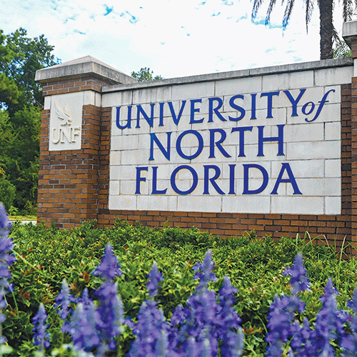 UNF 295 entrance