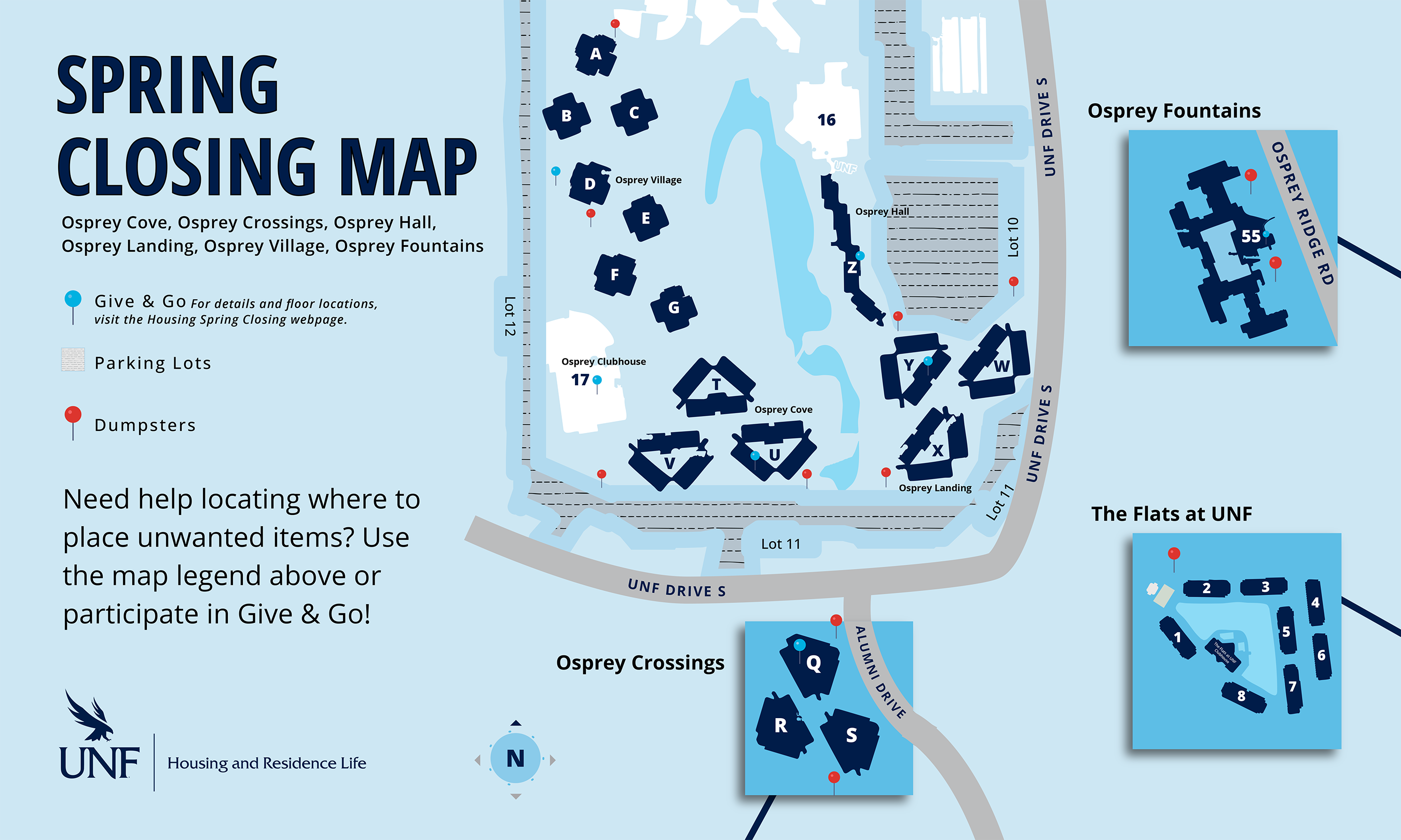 Spring closing map