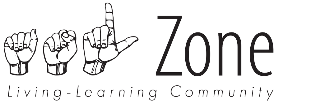 ASL Zone living-learning community logo