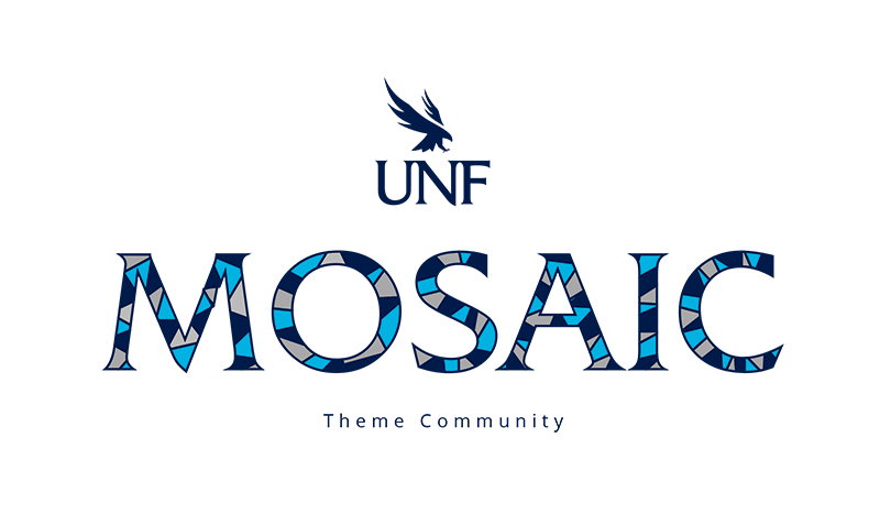 UNF Housing and Residence Life MOSAIC theme community logo