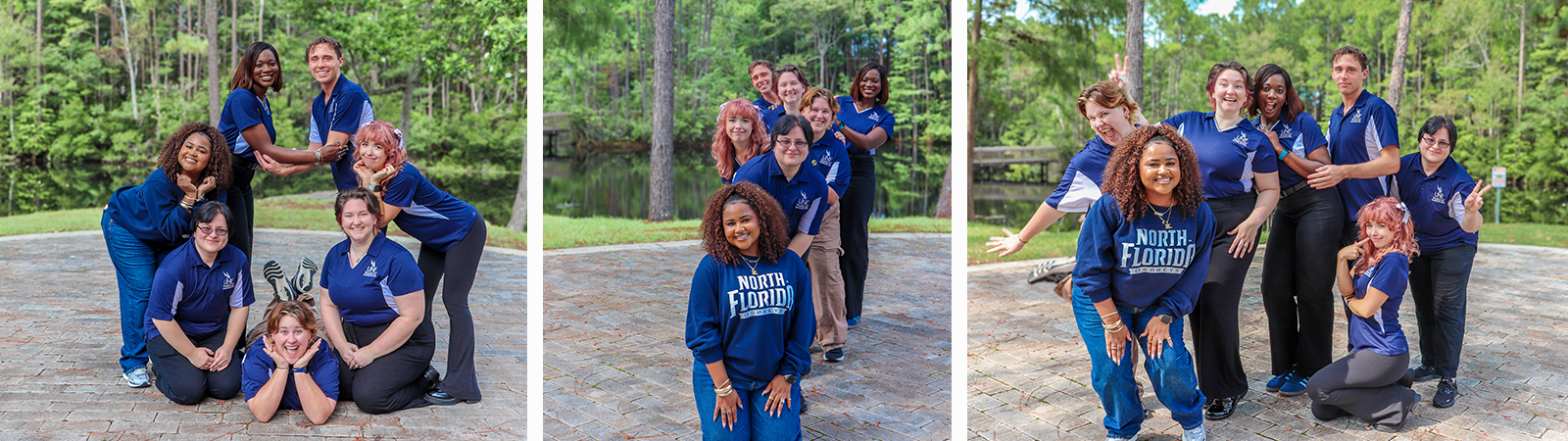 Assistant Residence Life Coordinator family collage of photos smiling
