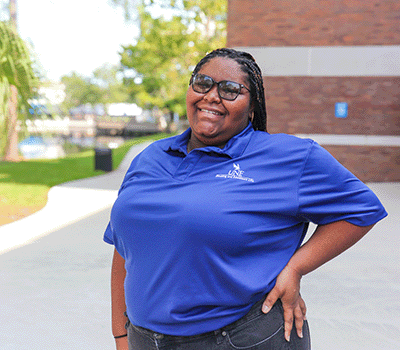 Assistant Residence Life Coordinator Armani Cribbs