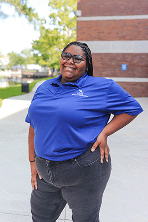 Assistant Residence Life Coordinator Armani Cribbs