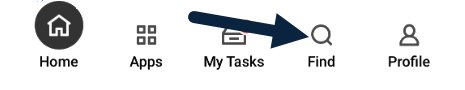 Workday find feature