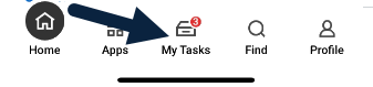 Workday Mobile My Tasks