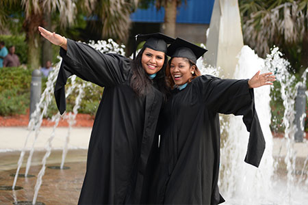 Students graduating