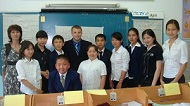 Students in Kazakhstan