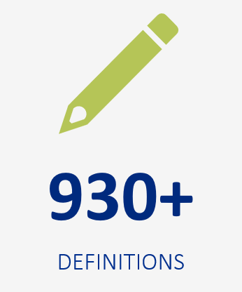 930+ definitions with a pencil