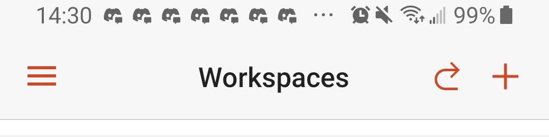 mobile workspace for android