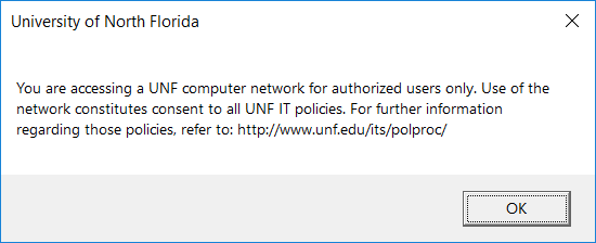 FortiClient VPN confirmation windows