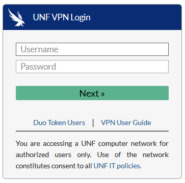 SSL VPN Login Updated