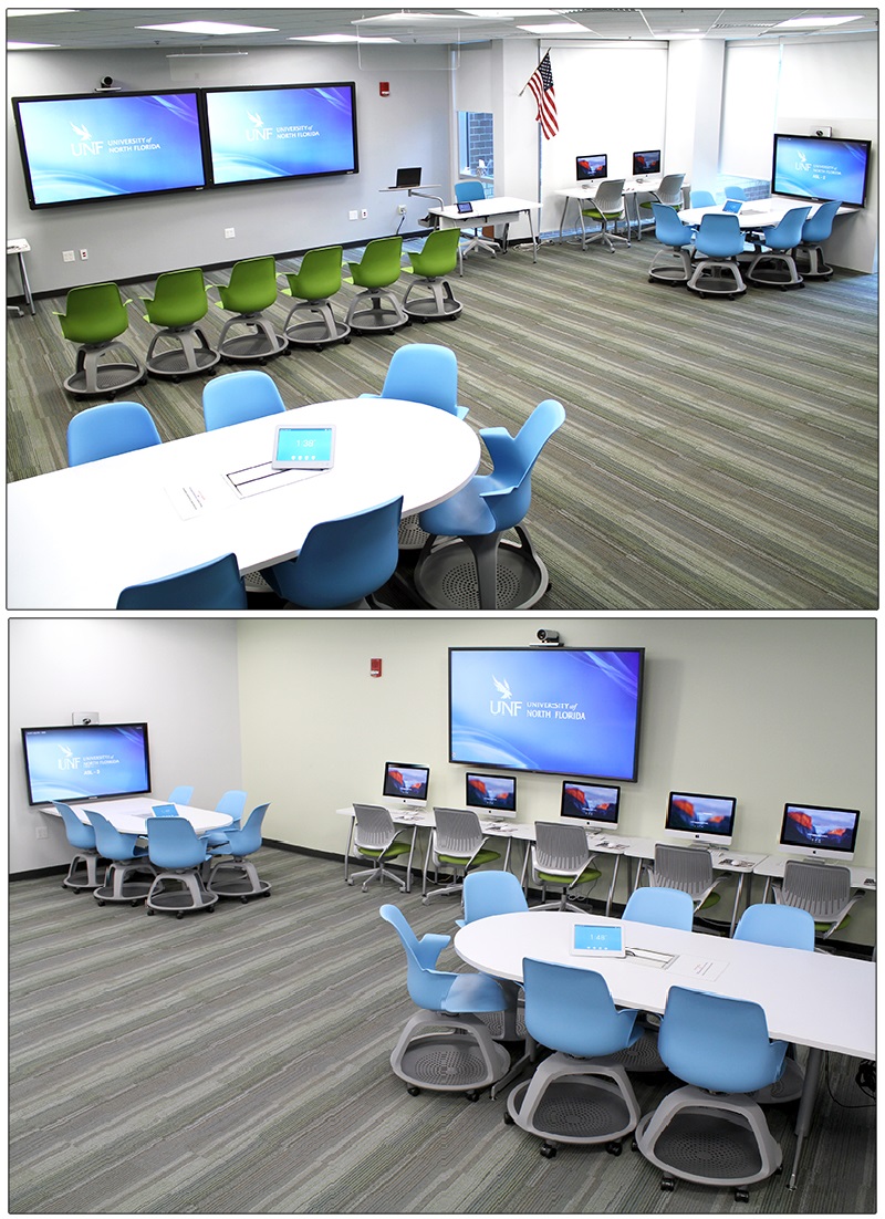 Technology-enabled classrooms 2021T in Building 57