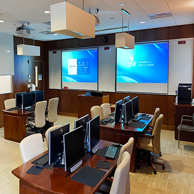 Technology-enabled LITS Lab room 2116 in Building 42