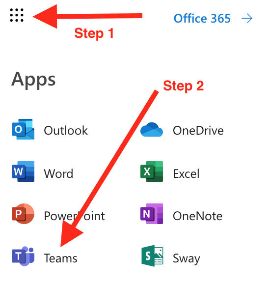 Teams Access Screenshot
