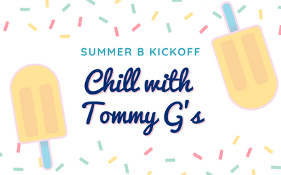 Join us for Chill with Tommy G's on June 29, 2022.