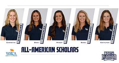 5 All-American Scholars gold athletes honored, more info to the left