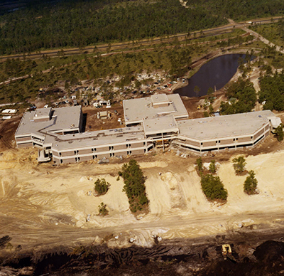 UNF campus in 1974