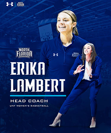 Erika Lambert Head Coach UNF Women's Basketball