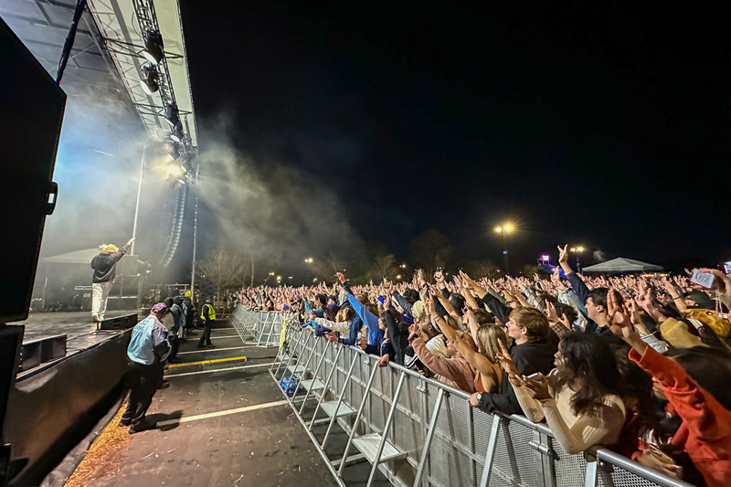 Large crowd at Ozfest