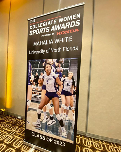 Mahalia White and other 2023 Collegiate Women Sports Awards finalists