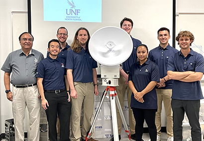 UNF students preparing for NASA research project
