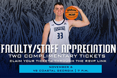 UNF basketball player Oscar Berry