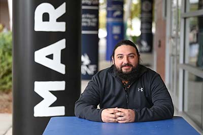 UNF student veteran George Shannon