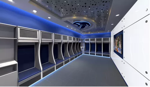 UNF Arena locker room
