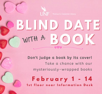 Blind Date with a Book event flyer