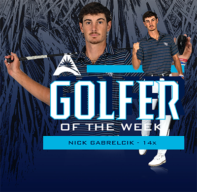 golfer of the week Nick Gabrelcik 14x