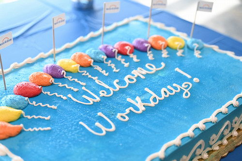 Welcome Workday! cake