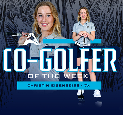 Asun co-golfer of the week Christin Eisenbeiss - 7x