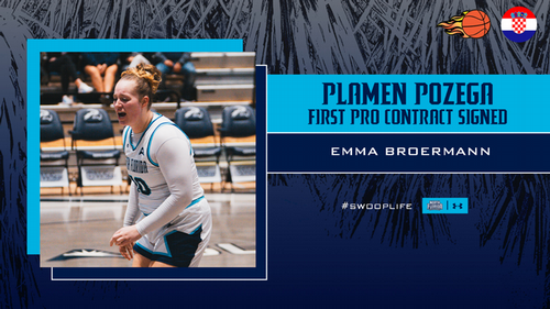 Former UNF basketball player Emma Broermann