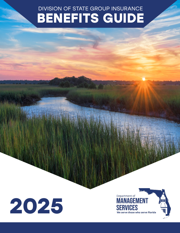 Cover photo of the Division of State Group Insurance Benefits Guide 2025