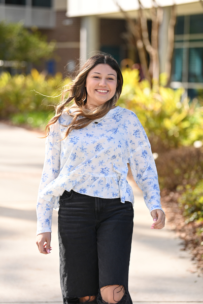 UNF senior Addie DeVaney