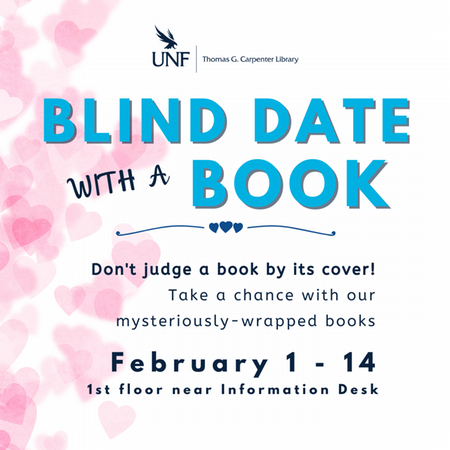 Blind Date with a Book event flyer
