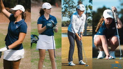 UNF golf female student-athletes