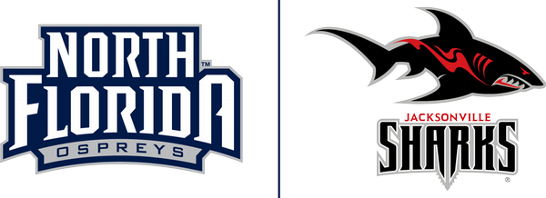 Combined North Florida Ospreys and Jacksonville Sharks logo